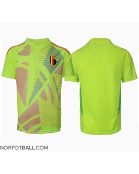 Billige Fotballdrakt Belgia Keeper Replika Bortedrakt EM 2024 Kortermet
